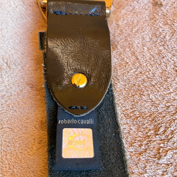 RARE Vintage Roberto Cavalli Leather Belt (36”) - Picture 5 of 6